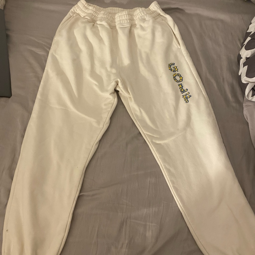 Golf Wang Creme Loose Sweatpants
